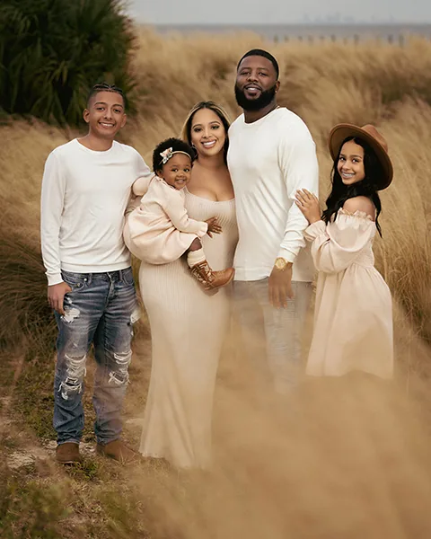 Tampa extended family and large group photography session