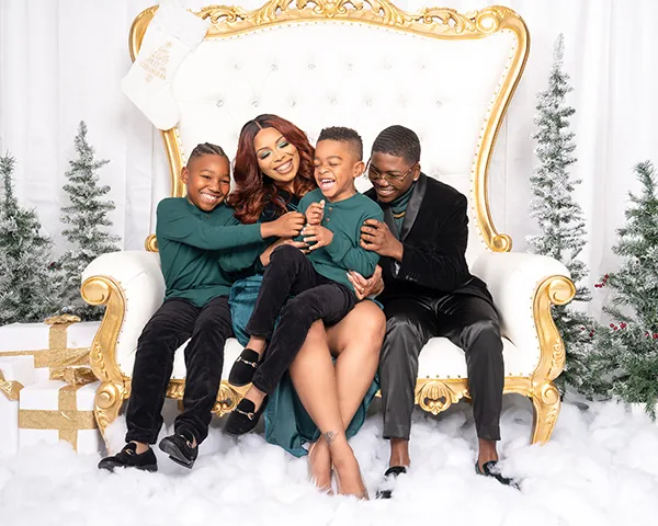 Tampa holiday family photography session
